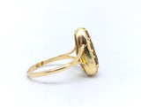 Pear Shape Citrine Ring