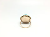 Antique Turquoise Domed Ring - Ishy Antiques