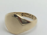 Reserved Gold Miniature Signet Ring - Ishy Antiques