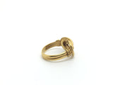 Love Knot 18ct Gold Greek Ring - Ishy Antiques