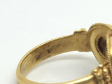 Love Knot 18ct Gold Greek Ring - Ishy Antiques