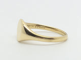 Antique 18ct gold Signet Ring with Inscription - Ishy Antiques