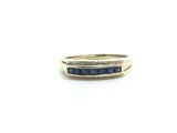 14ct Gold Interchangeable Sapphire and Ruby Diamond Ring - Ishy Antiques