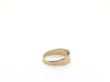 18ct Yellow Gold Tapered Band - Ishy Antiques