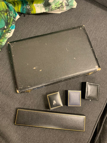 Selection of Vintage and Antique Jewellery Boxes and Cases