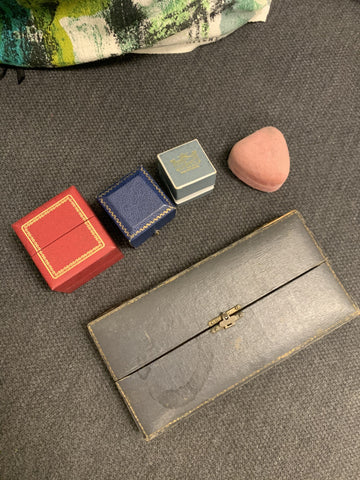 Selection of Vintage and Antique Jewellery Boxes and Cases