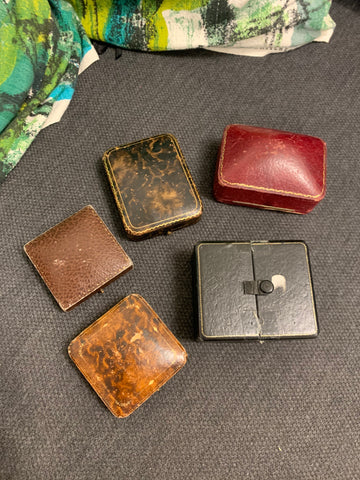 Selection of Vintage and Antique Jewellery Boxes and Cases