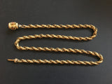Coral Georgian Pinchbeck Chain