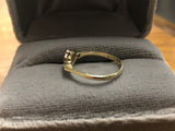 Art Deco 18ct Gold Diamond Ring