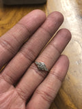 Art Deco 18ct Gold Diamond Ring