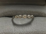 1920s Platinum and 18ct Gold 5 stone Diamond Ring