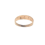 Antique Garnet Engraved Ring