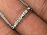 Georgian Silver Eternity Ring