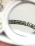 Georgian Silver Eternity Ring