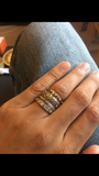 Georgian Silver Eternity Ring