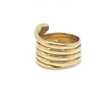 Reserved Victorian 18ct Gold Emerald Set Snake Ring