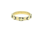 Antique 18ct Gold Rosary Ring