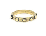 Antique 18ct Gold Rosary Ring