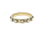 Antique 18ct Gold Rosary Ring