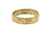 Georgian Pinchbeck Engraved Ring
