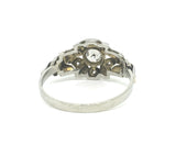 Vintage Old Cut Diamond Diamond Ring in 18ct White Gold