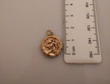 Two Christian Religious Icon pendants in 9ct Gold. - Ishy Antiques