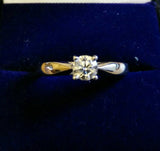 Stunning 0.40ct Diamond Engagement Ring. - Ishy Antiques