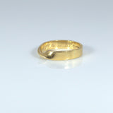 Unusual Twist 18ct Gold Band/Ring - Ishy Antiques