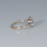 IxHcollab 18ct gold Diamond and Pearl Ring - Ishy Antiques