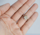 IxHcollab 18ct gold Diamond and Pearl Ring - Ishy Antiques
