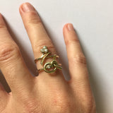 IxHcollab True Love Knot Diamond Ring - Ishy Antiques