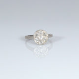 Old Cut Diamond Cluster Ring - Ishy Antiques