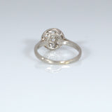 Old Cut Diamond Cluster Ring - Ishy Antiques