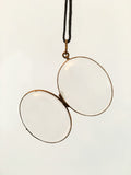 Large Victorian Glazed Locket - Ishy Antiques