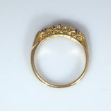 18ct Gold Ruby and Diamond Band - Ishy Antiques