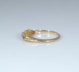18ct Gold Ruby and Diamond Band - Ishy Antiques