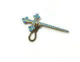 Vintage Jabot Pin - Ishy Antiques
