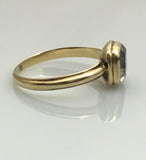 Reserved! Stuart Crystal Monogrammed Mourning Ring Circa 1700 - Rare part 3 - Ishy Antiques