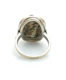 18ct Gold Italian Scarab Ring - Ishy Antiques