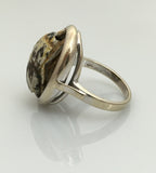 18ct Gold Italian Scarab Ring - Ishy Antiques
