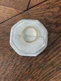 18ct Gold Octagonal Band 1981