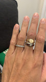 Platinum Deco Diamond Eternity Ring