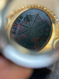 Seule mais occupee Spider Signet Ring 1909
