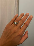 Private Sale Art Deco Style Emerald and Diamond Ring