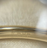 14ct Gold Floral Engraved Band