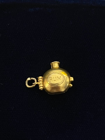 9ct Gold Elephant Rum Charm