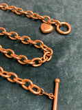Toggle Clasp 9ct Gold Open Link Chain