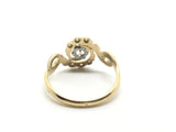 Reserved for L. 18ct & Platinum French Rose Cut Diamond Ring - Ishy Antiques