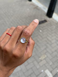 Antique Moonstone and Diamond Ring