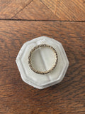 11ct Gold Georgian Large Split Ring